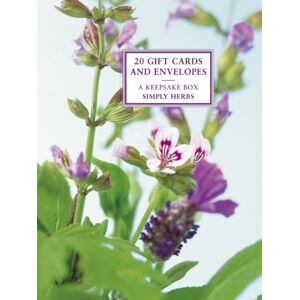 Anness Publishing Tin Box Of 20 Gift Cards And Envelopes : Simply Herbs Anness Publishing Tin Box Of 20 Gift Cards And Envelopes : Simply Herbs