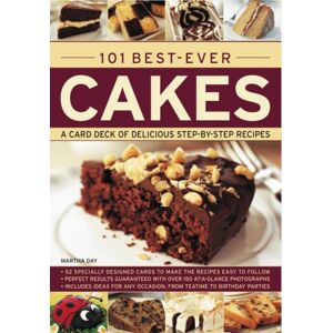 Anness Publishing 101 -Ever Cakes : A Card Deck Of Delicious Step-By-Step Recipes (In A Tin) Anness Publishing 101 -Ever Cakes : A Card Deck Of Delicious Step-By-Step Recipes (In A Tin)