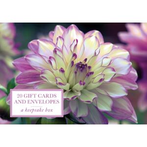 Anness Publishing Tin Box Of 20 Gift Cards And Envelopes: Dahlia Anness Publishing Tin Box Of 20 Gift Cards And Envelopes: Dahlia