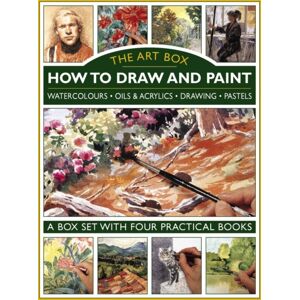 Anness Publishing Art Box - How To Draw And Paint (4-Book Slipcase) : Watercolours • Oils & Acrylics • Drawing • Pastels: A Box Set With Four Practical Books Anness Publishing Art Box - How To Draw And Paint (4-Book Slipcase) : Watercolours • Oils & Acrylics • Drawing • Pastels: A Box Set With Four Practical Books