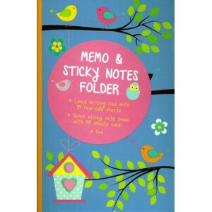 Anness Publishing Memo & Sticky Notes Folder: Cute Birds : Small Folder Containing 7 Sticky Notepads, A Tear-Off Lined Writing Pad, And Gel Pen Anness Publishing Memo & Sticky Notes Folder: Cute Birds : Small Folder Containing 7 Sticky Notepads, A Tear-Off Lined Writing Pad, And Gel Pen