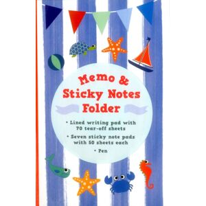 Anness Publishing Memo & Sticky Notes Folder: Nautical : Small Folder Containing 7 Sticky Notepads, A Tear-Off Lined Writing Pad, And Gel Pen Anness Publishing Memo & Sticky Notes Folder: Nautical : Small Folder Containing 7 Sticky Notepads, A Tear-Off Lined Writing Pad, And Gel Pen