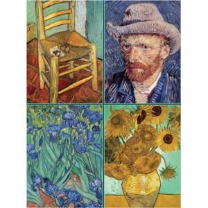 Anness Publishing Set Of Four Magnetic Notepads: Van Gogh : A Collection Of Handy Notepads With Easy Magnetic Fastening, Contained Within A Decorative Box Anness Publishing Set Of Four Magnetic Notepads: Van Gogh : A Collection Of Handy Notepads With Easy Magnetic Fastening, Contained Within A Decorative Box
