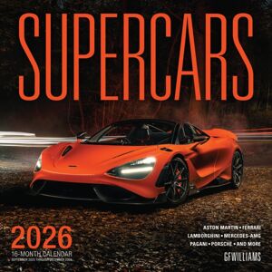 Quarto Publishing Group USA Inc Supercars 2026 : 16-Month Calendar--September 2025 Through December 2026 Quarto Publishing Group USA Inc Supercars 2026 : 16-Month Calendar--September 2025 Through December 2026