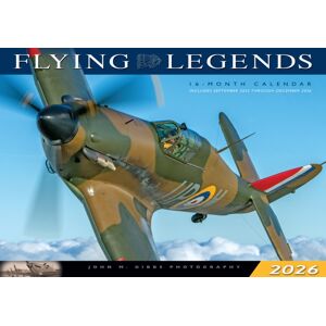 Quarto Publishing Group USA Inc Flying Legends 2026 : 16-Month Calendar--September 2025 Through December 2026 Quarto Publishing Group USA Inc Flying Legends 2026 : 16-Month Calendar--September 2025 Through December 2026