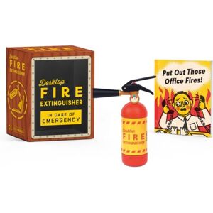 Running Press Desktop Fire Extinguisher Running Press Desktop Fire Extinguisher