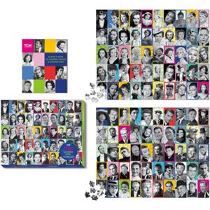 Running Press,U.S. Turner Classic Movies: Leading Ladies/leading Men 2-In-1 Doubled-Sided 500-Piece Puzzle Running Press,U.S. Turner Classic Movies: Leading Ladies/leading Men 2-In-1 Doubled-Sided 500-Piece Puzzle