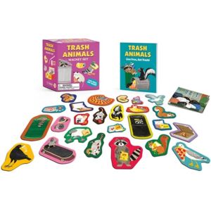 Running Press Trash Animals Magnet Set : Live Free, Eat Trash! Running Press Trash Animals Magnet Set : Live Free, Eat Trash!