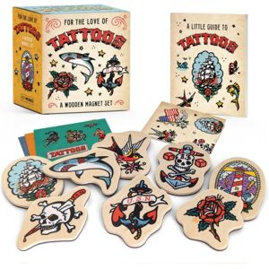 Running Press For The Love Of Tattoos: A Wooden Magnet Set Running Press For The Love Of Tattoos: A Wooden Magnet Set