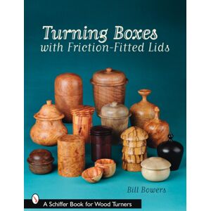 Schiffer Publishing Ltd Turning Boxes With Friction-Fitted Lids Schiffer Publishing Ltd Turning Boxes With Friction-Fitted Lids