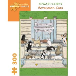 POMEGRANATE EUROPE Seventeen Cats 300-Piece Jigsaw Puzzle POMEGRANATE EUROPE Seventeen Cats 300-Piece Jigsaw Puzzle