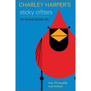 Pomegranate Communications Inc,US Charley Harper'S Sticky Critters An Animal Sticker Kit Pomegranate Communications Inc,US Charley Harper'S Sticky Critters An Animal Sticker Kit