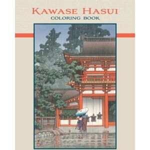 Pomegranate Communications Inc,US Kawase Hasui Colouring Book Pomegranate Communications Inc,US Kawase Hasui Colouring Book