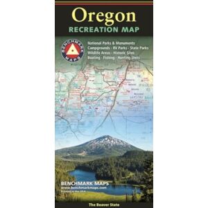 Benchmark Maps Oregon Recreation Map Benchmark Maps Oregon Recreation Map