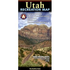 Benchmark Maps Utah Recreation Map Benchmark Maps Utah Recreation Map