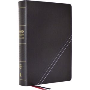 Thomas Nelson Publishers Kjv, Word Study Reference Bible, Bonded Leather, Black, Red Letter, Comfort Print : 2,000 Keywords That Unlock The Meaning Of The Bible Thomas Nelson Publishers Kjv, Word Study Reference Bible, Bonded Leather, Black, Red Letter, Comfort Print : 2,000 Keywords That Unlock The Meaning Of The Bible