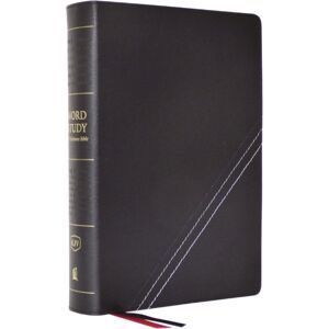 Thomas Nelson Publishers Kjv, Word Study Reference Bible, Bonded Leather, Black, Red Letter, Thumb Indexed, Comfort Print : 2,000 Keywords That Unlock The Meaning Of The Bible Thomas Nelson Publishers Kjv, Word Study Reference Bible, Bonded Leather, Black, Red Letter, Thumb Indexed, Comfort Print : 2,000 Keywords That Unlock The Meaning Of The Bible