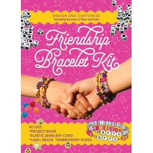 Quarto Publishing Group USA Inc Friendship Bracelet Kit : Design And Customize Friendship Bracelets To Wear And Trade – Includes: Project Book, Elastic Jewelry Cord, 550 Beads, Embroidery Floss Quarto Publishing Group USA Inc Friendship Bracelet Kit : Design And Customize Friendship Bracelets To Wear And Trade – Includes: Project Book, Elastic Jewelry Cord, 550 Beads, Embroidery Floss