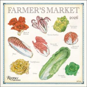 Universe Publishing Farmer'S Market 2026 Wall Calendar Universe Publishing Farmer'S Market 2026 Wall Calendar