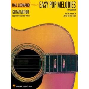 Hal Leonard Corporation More Easy Pop Melodies - Third Edition : Play The Melodies Of 20 Pop And Rock Songs Hal Leonard Corporation More Easy Pop Melodies - Third Edition : Play The Melodies Of 20 Pop And Rock Songs