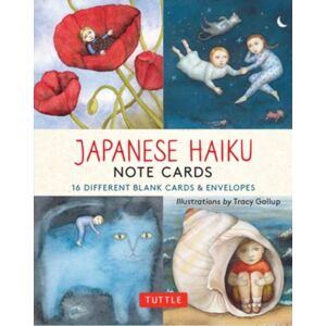 Tuttle Publishing Japanese Haiku,16 Note Cards : 16 Different Blank Cards With 17 Star Patterned Envelopes In A Keepsake Box! Tuttle Publishing Japanese Haiku,16 Note Cards : 16 Different Blank Cards With 17 Star Patterned Envelopes In A Keepsake Box!