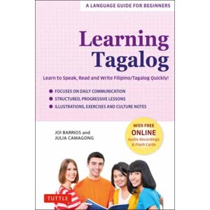 Tuttle Publishing Learning Tagalog : Learn To Speak, Read And Write Filipino/tagalog Quickly! (Free Online Audio & Flash Cards) Tuttle Publishing Learning Tagalog : Learn To Speak, Read And Write Filipino/tagalog Quickly! (Free Online Audio & Flash Cards)
