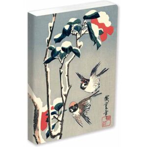Tuttle Publishing Journal Sparrows And Camellia In Snow By Hiroshige, Lined Pb : Blank Lined 144 Page A5 Notebook Tuttle Publishing Journal Sparrows And Camellia In Snow By Hiroshige, Lined Pb : Blank Lined 144 Page A5 Notebook