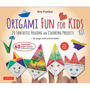 Tuttle Publishing Origami Fun For Kids Kit : Make Colorful And Easy Origami Animals: Kit Includes Origami Book, 98 Papers And 21 Original Projects Tuttle Publishing Origami Fun For Kids Kit : Make Colorful And Easy Origami Animals: Kit Includes Origami Book, 98 Papers And 21 Original Projects