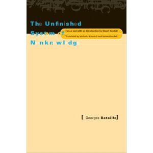 University of Minnesota Press Unfinished System Of Nonknowledge University of Minnesota Press Unfinished System Of Nonknowledge