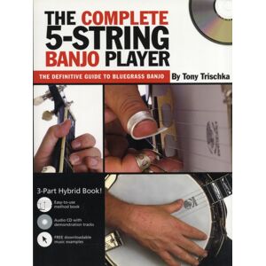 AMSCO Music The Complete 5-String Banjo Player (Book/cd) AMSCO Music The Complete 5-String Banjo Player (Book/cd)