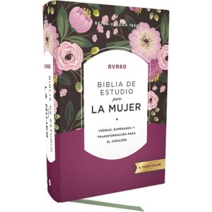 Vida Rvr60 Biblia De Estudio Para La Mujer, Tapa Dura, Interior A Color, Comfort Print : Verdad, Esperanza Y Transformacion Para El Corazon Vida Rvr60 Biblia De Estudio Para La Mujer, Tapa Dura, Interior A Color, Comfort Print : Verdad, Esperanza Y Transformacion Para El Corazon