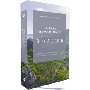 Vida Publishers Nbla, Biblia Devocional Macarthur, Tapa Dura, Comfort Print Vida Publishers Nbla, Biblia Devocional Macarthur, Tapa Dura, Comfort Print
