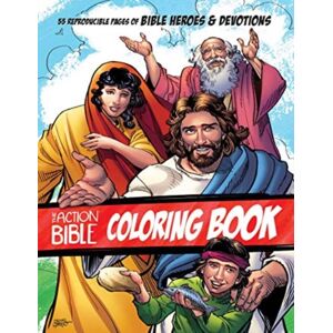 David C Cook Publishing Company The Action Bible Coloring Book David C Cook Publishing Company The Action Bible Coloring Book