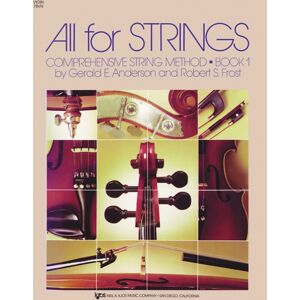 Kjos (Neil A.) Music Co ,U.S. All For Strings Book 1 Violin Kjos (Neil A.) Music Co ,U.S. All For Strings Book 1 Violin