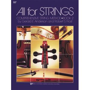Kjos (Neil A.) Music Co ,U.S. All For Strings Book 2 Violin Kjos (Neil A.) Music Co ,U.S. All For Strings Book 2 Violin