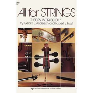 Kjos (Neil A.) Music Co ,U.S. All For Strings Theory Workbook 1 Violin Kjos (Neil A.) Music Co ,U.S. All For Strings Theory Workbook 1 Violin