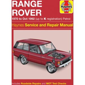 Haynes Publishing Group Range Rover V8 Petrol : 70-92 Haynes Publishing Group Range Rover V8 Petrol : 70-92