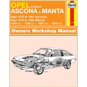 Haynes Publishing Group Opel Ascona & Manta (B Series) (Sept 75 - 88) Haynes Repair Manual Haynes Publishing Group Opel Ascona & Manta (B Series) (Sept 75 - 88) Haynes Repair Manual