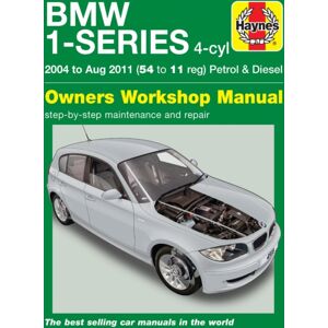 Haynes Publishing Group Bmw 1-Series 4-Cyl Petrol & Diesel (04 - Aug 11) Haynes Repair Manual Haynes Publishing Group Bmw 1-Series 4-Cyl Petrol & Diesel (04 - Aug 11) Haynes Repair Manual