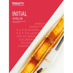 Trinity College London Press Trinity College London Violin Exam Pieces From 2020: Initial Trinity College London Press Trinity College London Violin Exam Pieces From 2020: Initial