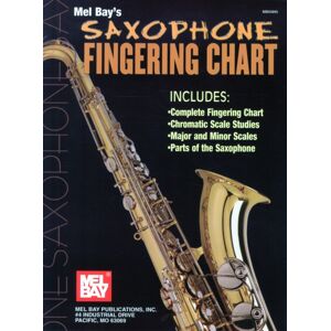 Mel Bay Publications,U.S. Saxophone Fingering Chart Mel Bay Publications,U.S. Saxophone Fingering Chart