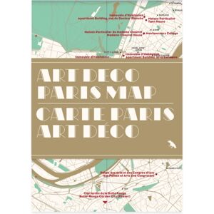 Blue Crow Media Art Deco London Map Blue Crow Media Art Deco London Map