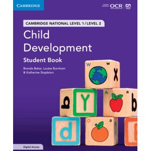 Cambridge University Press Cambridge National In Child Development Student Book With Digital Access (2 Years) : Level 1/level 2 Cambridge University Press Cambridge National In Child Development Student Book With Digital Access (2 Years) : Level 1/level 2