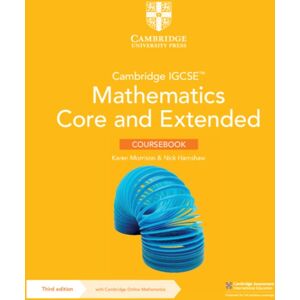 Cambridge University Press Cambridge Igcse™ Mathematics Core And Extended Coursebook With Cambridge Online Mathematics (2 Years' Access) Cambridge University Press Cambridge Igcse™ Mathematics Core And Extended Coursebook With Cambridge Online Mathematics (2 Years' Access)