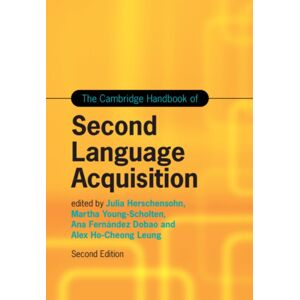 Cambridge University Press The Cambridge Handbook Of Second Language Acquisition Cambridge University Press The Cambridge Handbook Of Second Language Acquisition