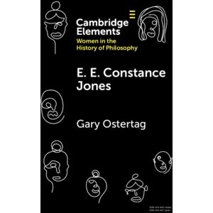 Cambridge University Press E. E. Constance Jones Cambridge University Press E. E. Constance Jones
