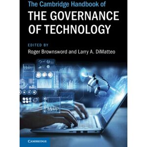 Cambridge University Press The Cambridge Handbook Of The Governance Of Technology Cambridge University Press The Cambridge Handbook Of The Governance Of Technology