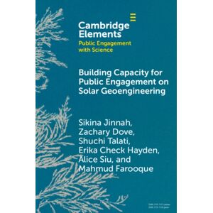 Cambridge University Press Building Capacity For Public Engagement On Solar Geoengineering Cambridge University Press Building Capacity For Public Engagement On Solar Geoengineering