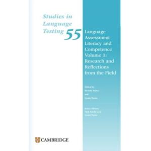 Cambridge University Press Language Assessment Literacy And Competence Volume 1: Research And Reflections From The Field Paperback Cambridge University Press Language Assessment Literacy And Competence Volume 1: Research And Reflections From The Field Paperback