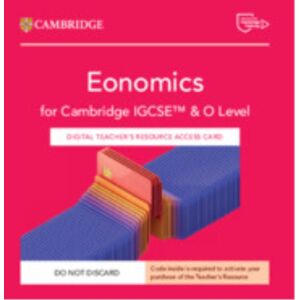 Cambridge University Press Cambridge Igcse™ And O Level Economics Digital Teacher'S Resource Access Card Cambridge University Press Cambridge Igcse™ And O Level Economics Digital Teacher'S Resource Access Card